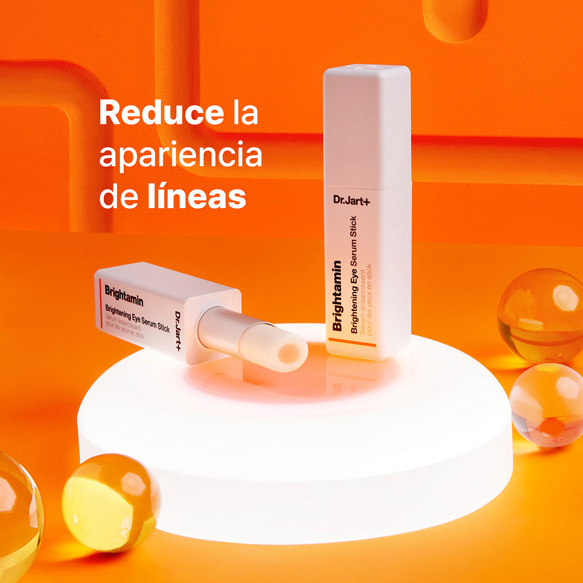 BRIGHTAMIN BRIGHTENING EYE SERUM STICK WITH VITAMIN C AND VITAMIN E (SUERO ILUMINADOR DE CONTORNO DE OJOS)